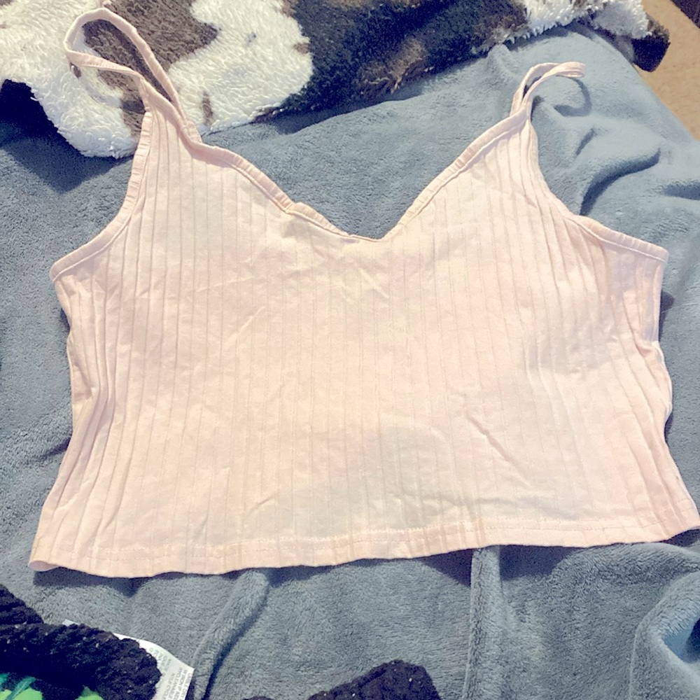 H&M size medium cropped tank top